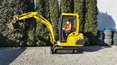 komatsu pc07-2 mini excavator with hydraulic thumb depth|komatsu pc 10 6 thumb.